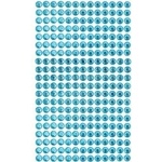 Dalprint Self-adhesive crystals blue 6mm 260pcs
