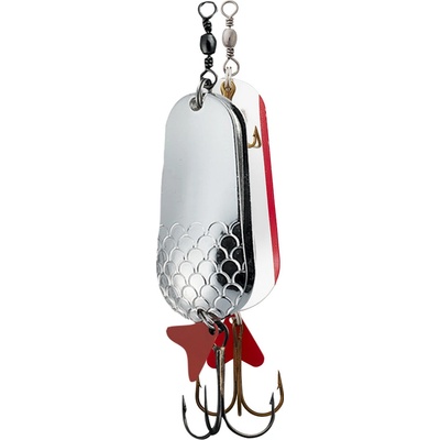 Dam Blyskáč Effzett Twin Spoon Silver 8cm 45g