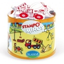 Aladine dětské razítka StampoMinos Na stavbě