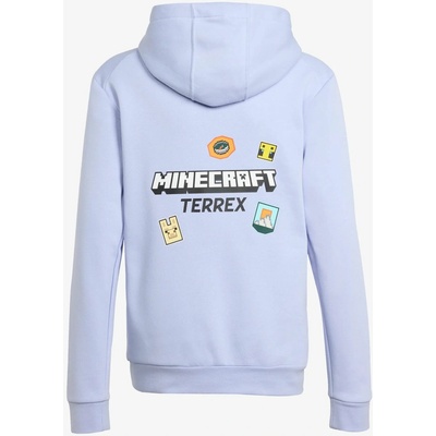 adidas Terrex Minecraft Hoodie violet tone