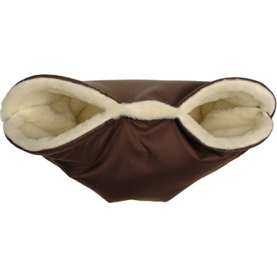 Kaarsgaren Merino rukávník s ovčí vlnou hnědá – Zboží Dáma