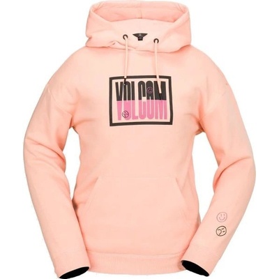 Volcom mikina Essential Hoodie Coral Haze