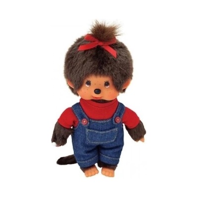 Monchhichi Mončiči dievča v nohaviciach na traky