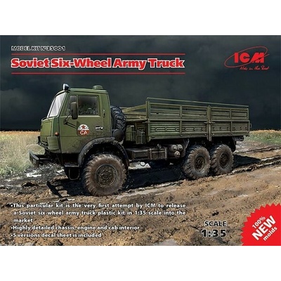 ICM KAMAZ soviet military truck 1:35