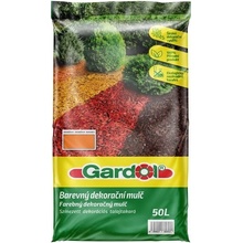 Gardol Dekorační mulč oranžový 50 l