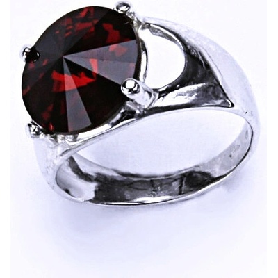 Čištín Stříbrný s krystalem Swarovski Rivoli Siam T 1188