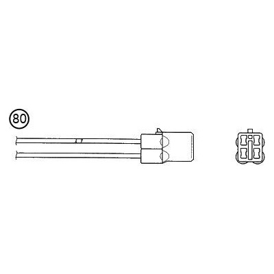 Lambda sonda NGK OZA448-J1