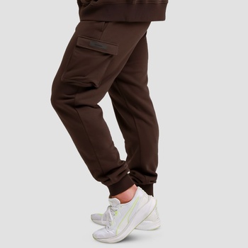 GymBeam Мъжко долнище на анцуг Utility Brown XXL
