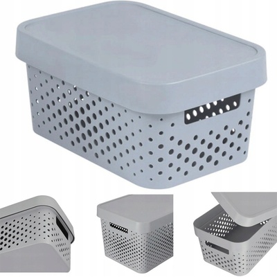 Curver Box INFINITY DOTS 4,5L - šedý – Zboží Dáma Curver Box INFINITY DOTS 4,5L - šedý – Zboží Dáma
