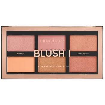 Image 1 of Profusion Cosmetics Blush Palette - Палитра с 6 цвята руж