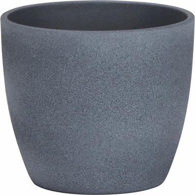 Scheurich Ozdobný kvetináč 920 28 cm x 25 cm Dark Stone
