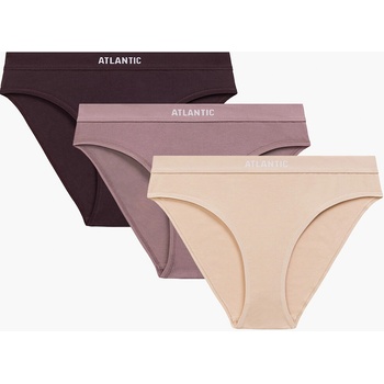 Atlantic Nohavičky 3CLP-012 3 pcs Ružová