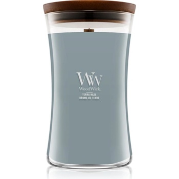 WoodWick Terra Haze ароматна свещ с дървен фитил 610 гр