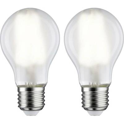 Paulmann 28924 LED Energetická třída EEK2021 E A G E27 klasická žárovka 7 W = 60 W neutrální bílá