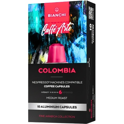 Bianchi Кафе капсули Bianchi Colombia съвместими с nespresso, 10бр