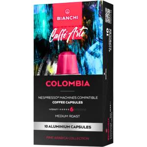 Bianchi Кафе капсули Bianchi Colombia съвместими с Nespresso, 10 бр