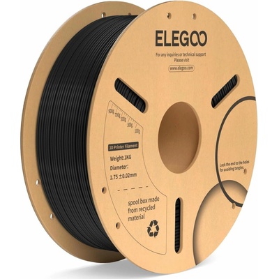 Elegoo PLA+ 1.75mm 1Kg Black 4260198