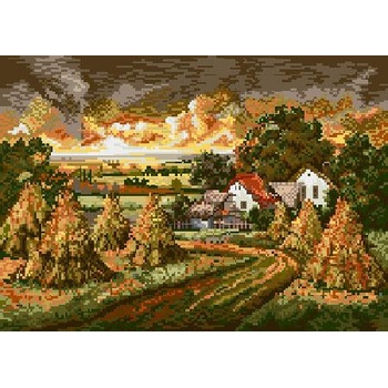 Казанлъшки гоблени Гоблен По жътва Puppets (Унгарски)