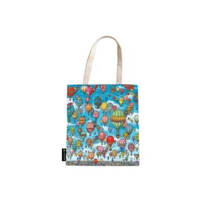 Paperblanks Balloon Festival/Sunset Ride Pierre the Maze Detective Canvas Bags | Paperblanks