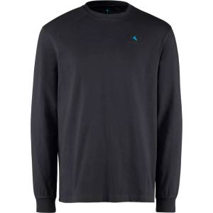 Klättermusen Мъжка тениска Klättermusen Root Logo L/S Tee Longsleeve - Raven - размер XXL (216-8370-0216)