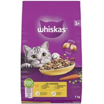 Whiskas Dry s kuřecím masem 7 kg