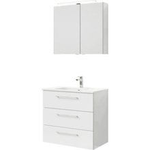 Kúpeľňová zostava Pelipal Sunline 121 Block biela 81 cm SET-121-166