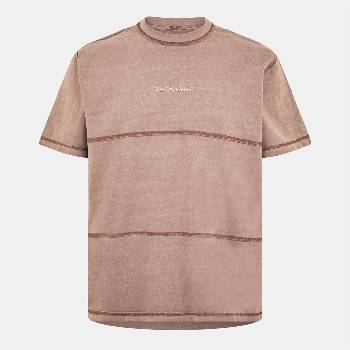 Jack Wills Тениска Jack Wills Men's JW Garment Dye Regular Fit T-Shirt - Brick Pink