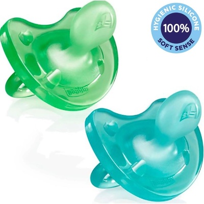 Chicco celo silikon Physio Soft chlapec 2 ks V000890