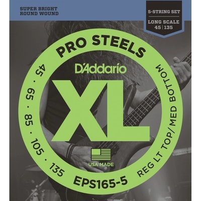 D’Addario EPS165-5 ProSteels Bass