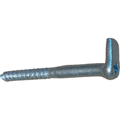 Skoba s vrutem (drážka pro + šroubovák) 80x6mm, Zn. – Zbozi.Blesk.cz