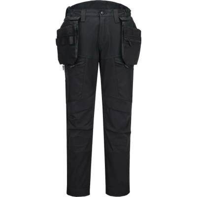 Portwest DX4 Holster Odnímateľné Softshell nohavice DX450 čierna