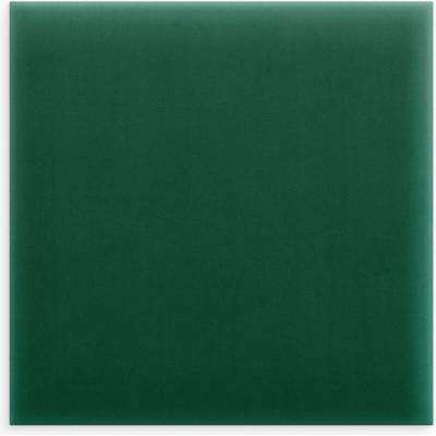 Čalouněný nástěnný panel Magic Velvet lahvově zelený 50x50 cm čtvercový