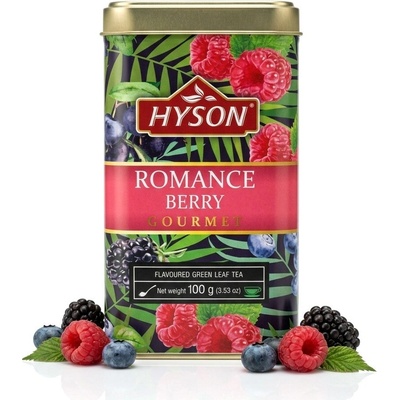 Hyson Romance Berry zelený čaj 100 g
