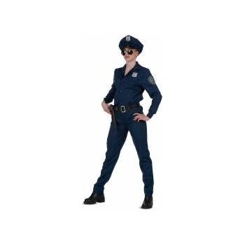 My Other Me Маскировъчен костюм за възрастни My Other Me Син Полиция (4 Части) Размер M bcca9b
