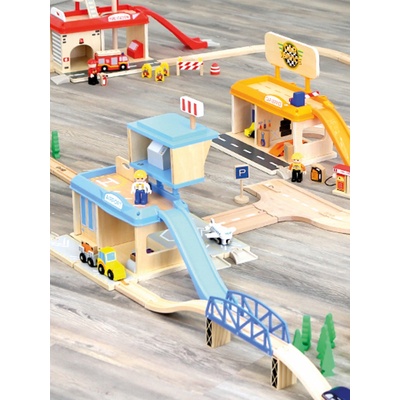 Bigjigs Rail T výhybka drevenej vláčkodráhy 2ks