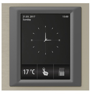 ELKO EP RF Touch-W Сензорно устройство за управление Титан Тъмно сив Бял (RFTW-ATI-BDG-CWH)