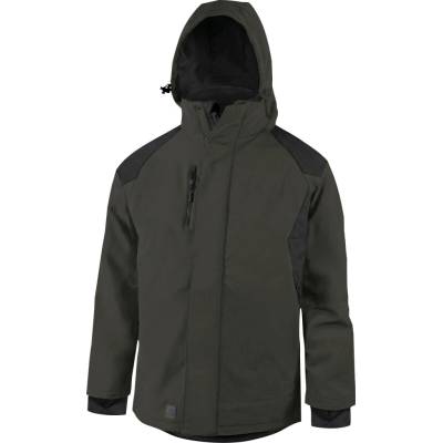Delta Plus DELMONT softshellová bunda khaki-čierna