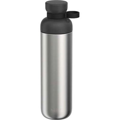 Mepal fľaša na vodu Vita 900 ml z recyklovanej nerezovej ocele Čierna