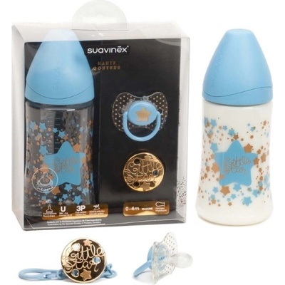 Suavinéx darčekový set Haute Couture Gold modrý