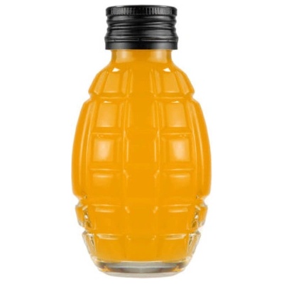 HOME Sklenená fľaša GRANAT 100ml