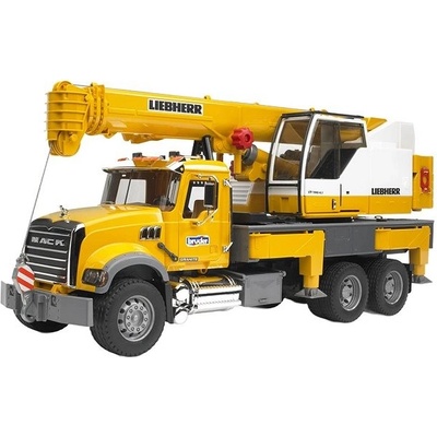 Bruder Jeřáb Mack Granite Liebherr