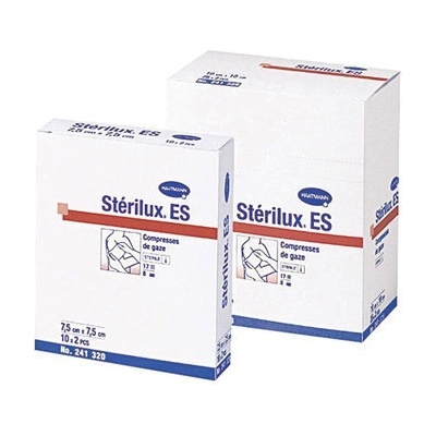 HARTMANN Sterilux ES Марлени компреси нестерилни 17 нишки 8 дипли 7.5cm x 7.5cm 100 броя