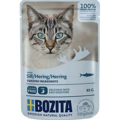 BOZITA Masové kousky v omáčce se sleďem 85 g