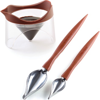 Silikomart Лъжици за декорация Silikomart с чаша 3 части (70.131.98.0067)