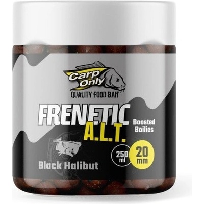 Carp Only Dipované Boilies Frenetic A.L.T. 20 mm 250 ml Black Halibut