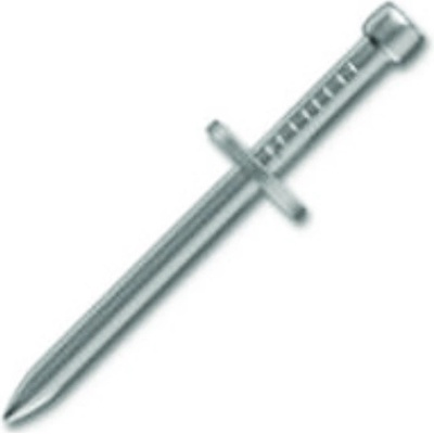 LEVIOR Hřebík nastřelovací 40mm 18G typ F hlava 2mm 1. 25x0. 95mm 6000ks