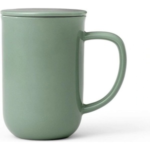 VIVA Чаша за чай с цедка VIVA Minima Stone Green 500ml (1007007) - topmarket