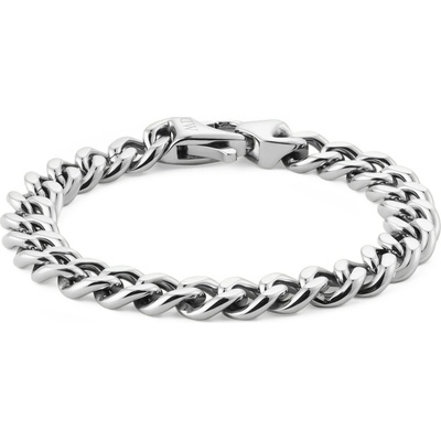 Daniel Wellington Pánský ocelový náramek Ellipse Cuban Chain DW0040166 19,5 cm