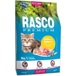 Rasco Kitten храна за котки с пиле и боровинка 2kg (1703-10034)