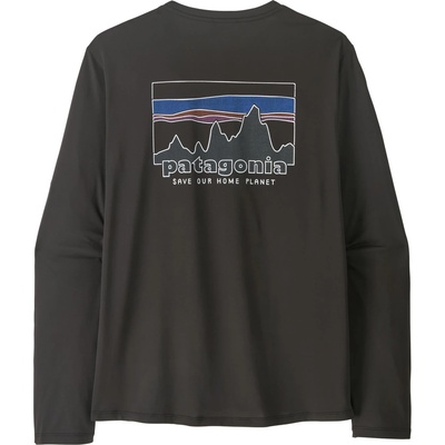 Patagonia Мъжка спортна тениска Patagonia L/S Cap Cool Daily Shirt '73 Skyline Sport shirt - Black - размер XS (216-8003-0111)